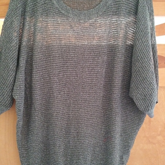 a.n.a Tops - A.n.a shimmer cover shirt